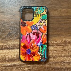 Casetify EttaVee Watercolor fleurs case. Lightly used originally 82 dollars.